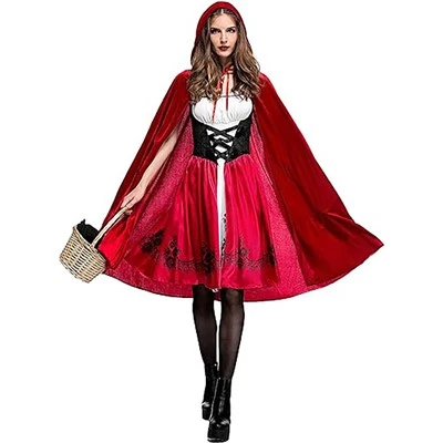 Steampunk qizil qalpoqcha kostyumi